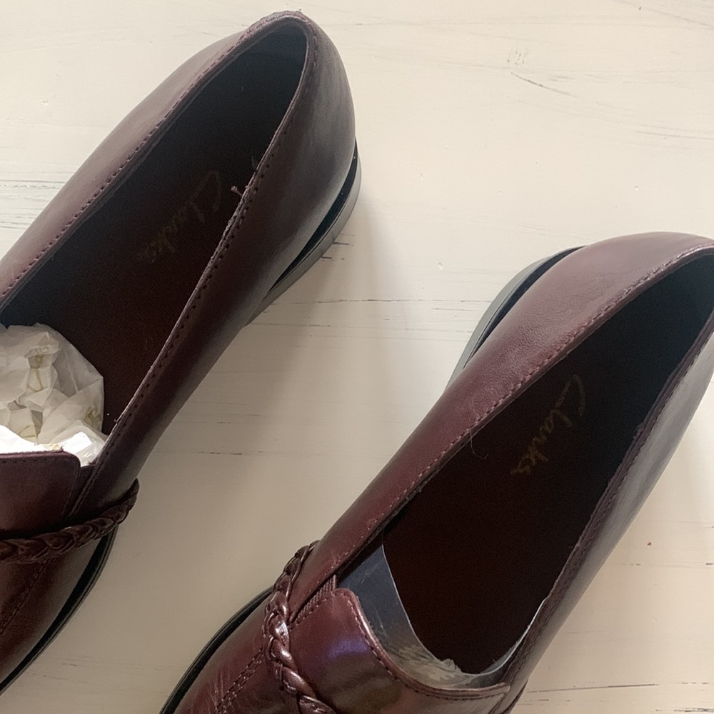 NWT Clarks loafers brown size 8.5 - Picture 4 of 12